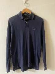 POLO RALPH LAUREN ネイビー 長袖 カラーTシャツ
