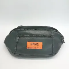 ◇ UNIVERSAL OVERALL ボックスロゴ メッシュ 小さめ シンプル カジュアル ボディバッグ ブラック レディース E  【1309040035959】