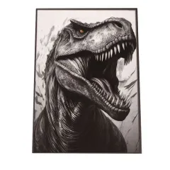 【B4サイズ（約25x36cm）】【si-poster-528】恐竜 ポスター きょうりゅう トカゲ 迫力  ポスター ファッション ポスター フォト フレーム 子供部屋にも 男前 T-REX ティラノサウルス ヴェロキラプトル リザード 