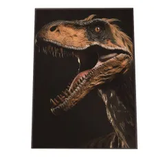 【B4サイズ（約25x36cm）】【si-poster-538】恐竜 ポスター きょうりゅう トカゲ 迫力  ポスター ファッション ポスター フォト フレーム 子供部屋にも 男前 T-REX ティラノサウルス ヴェロキラプトル リザード 