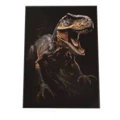 【B3サイズ（約36x51cm）】【si-poster-539】恐竜 ポスター きょうりゅう トカゲ 迫力  ポスター ファッション ポスター フォト フレーム 子供部屋にも 男前 T-REX ティラノサウルス ヴェロキラプトル リザード 