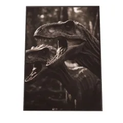 【A4サイズ（約21x30cm）】【si-poster-541】恐竜 ポスター きょうりゅう トカゲ 迫力  ポスター ファッション ポスター フォト フレーム 子供部屋にも 男前 T-REX ティラノサウルス ヴェロキラプトル リザード 