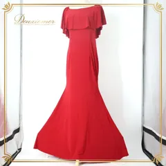 フラダンス 衣装 ワンピース ドレス レッド系 赤 無地 シンプル マーメイドドレス 3way 華やか 鮮やか 大人っぽい 上品 エレガント ハワイアン フラ ダンス アロハ レッスン 練習 練習着 フラダンス衣装 高級感 フィット 感動的 袖あり