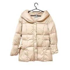 【一点物】ROPE ロペ レディース アウター ダウンコート アイボリー ポリエステル100% 38サイズ B23