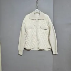 VOV ニット キルティング バイカラー アウター F n1208