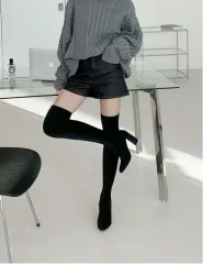 新品 ニーハイ ソックス ロングブーツ 230サイズ 出品