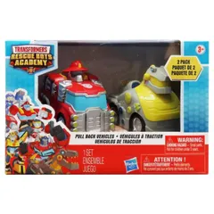 トランスフォーマー プルバックカー 2台セット【ヒートウェイブ×グリムロック】おもちゃ 車 プルバック ミニカー キャラクター