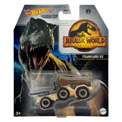 ティラノサウルス レックス　マテル ホットウィール キャラクターカー ジュラシックワールド 恐竜 ミニカー GRM80
