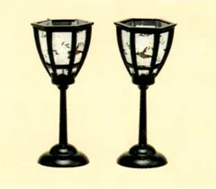 雛人形 雛小道具京風ぼんぼり (一対) 和雑貨   ひなまつり