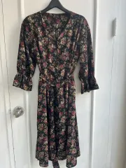 ヴィンテージ GU フラワー ONE PIECE (S 44 55)