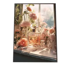 【A4サイズ（約21x30cm）】【si-poster-989】ポスター 香水 パフューム オーデコロン パルファンポスター インテリア おしゃれ ファッション 化粧品 女性 宝石