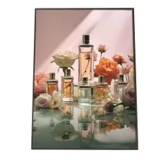 【A0サイズ（約84x119cm）】【si-poster-991】ポスター 香水 パフューム オーデコロン パルファンポスター インテリア おしゃれ ファッション 化粧品 女性 宝石