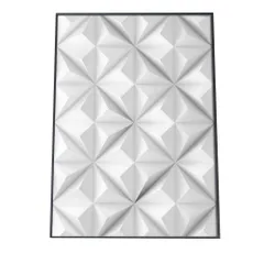 【A1サイズ（約59x84cm）】【yoko-poster-7029】格子 囲い 模様 アートプリント ポスター インテリア おしゃれ アート モダン シンプル お洒落   特大 大きい 小さい 縦