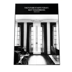 【B4サイズ（約25x36cm）】【yoko-poster-7058】白黒 海外 部屋 アートプリント ポスター インテリア おしゃれ アート モダン シンプル お洒落   特大 大きい 小さい 縦