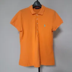 ラルフローレン ポロ 90 M カラーネック 半袖Tシャツ ピケT W-半袖-132