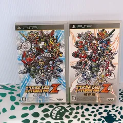 第2次スーパーロボット大戦Z 破界篇 再世篇 セット PSP ソフト バンプレスト バンダイナムコ スパロボ ロボット アニメ シミュレーション RPG 2作品 まとめ売り UMD 説明書付 動作確認済 プレイステーションポータブル レトロゲーム 中古品