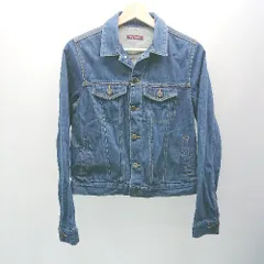 ◇ URBAN RESEARCH デニム生地 コットン100％ フロントボタン カジュアル 長袖 ジャケット サイズS ブルー レディース E  【1309040060999】
