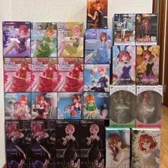 五等分の花嫁　みんなのくじ　みんくじ　プライズ　フィギュア　25個　セット　まとめ売り