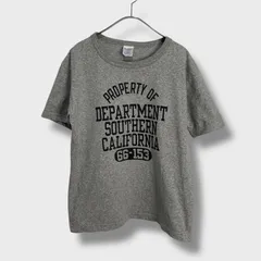 ☆Champion☆チャンピオン☆T1011☆カレッジロゴTシャツ☆USA製☆染み込みプリントT☆グレー☆M☆A26M