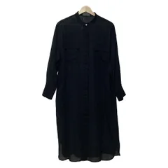uncrave(アンクレイヴ) ワンピース サイズ1 S レディース美品  - 黒 長袖/ロング/シャツワンピ/シースルー