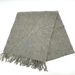 Vivienne Westwood ヴィヴィアンウエストウッド マフラー グレー ロゴ刺繍 イタリア製　260105007