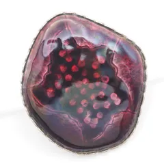 M157 七宝 ブローチ 抽象アート デザイン ヴィンテージ