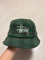 ステューシー CHECK バケットハット