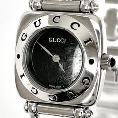 グッチ 5500L レディース 腕時計 磨き済み 美品】GUCCI 電池新品