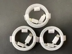 【3本セット】Type-C ケーブル 充電ケーブル タイプC USB iPhone Android 高品質 充電器 3本 1m 充電 ライトニングケーブル 高速 Apple 急速 純正品質