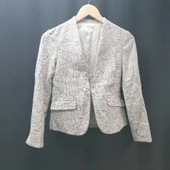 ◇ a.v.v アーヴェヴェ 綺麗め 大人な雰囲気 長袖 ジャケット サイズXS グレージュ レディース E  【1309040081789】