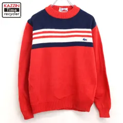 70s vintage アイゾッド ラコステ IZOD LACCOSTE アクリル ニットセーター メンズ Sサイズ相当