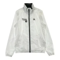 サイズ：M LE COQ GOLF ルコックゴルフ  2WAY 長袖　ナイロン ジャケット  ホワイト系 [240101587401] ゴルフウェア レディース ストスト