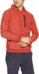 【新品】【Sサイズのみ】DESCENTE（デサント）メンズ ウインドブレーカージャケット はっ水 高通気　SVレッド　DMMLJC33-SVRD-S