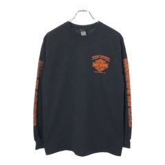 GILDAN】L/S ポケTee スリーブロゴ バクプリ フレイム バイカー - メルカリ