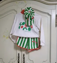 ROA&JANE フード付きTシャツ&MELODY パンツ&ツイスト キャップ 3種 (130)