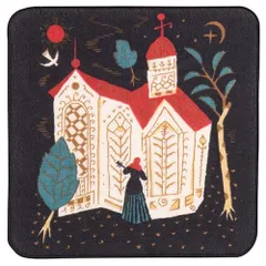 ハンカチ タオル ガーゼ メール便 送料無料 25cm 竹久夢二 ガーゼタオルハンカチ セレナーデ クロ 日本製