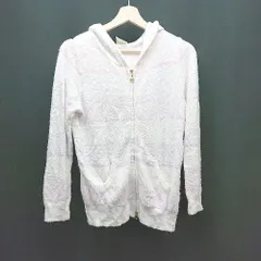 ◇ gelato pique フーディー ジップアップ パステルカラー 長袖 ルームウエア（パーカー） サイズF ピンク レディース E  【1309250004813】