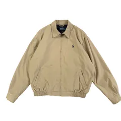 Polo by Ralph Lauren / ポロバイラルフローレン スウィングトップ 裏地チェック ベージュ系 Mサイズ