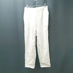 ◇ classicalelf クラシカルエルフ バックウエストゴム ワンタック ストレートパンツ サイズM ベージュ レディース E  【1309250010173】