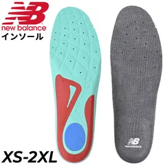 ニューバランス インソール ランニングシューズ用 中敷き 両足 Newbalance サポーティブリバウンドインソール 21.5-30cm メンズ レディース ユニセックス 高性能 反発性 衝撃吸収 シューズ用品 フットケア 男女兼用 /LAM35689