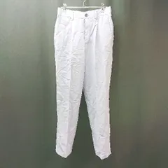 ◇ JUNRED ジュンレッド バックウエストゴム センタープレス シンプル スラックス サイズM パープル レディース E  【1309250017448】
