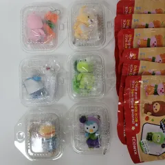 (6種)ポロロ サプライズバッグ2 スイートプーさん 붕어빵 エディ ルフィ クロ 6種 フルセット