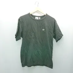 ◇ adidas Shmoofoll ×マークゴンザレス ロゴ刺繍 シンプル 半袖 Tシャツ サイズL ブラック レディース E  【1309250020004】