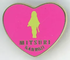 【中古】バッジ・ビンズ 甘露寺蜜璃(デザイン56) 「アニメ 鬼滅の刃 柱展 -そして無限城へ- 柱百景～コレクションピンズ15～ 甘露寺蜜璃」