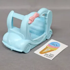 【中古】おもちゃ アイスクリームワゴン(ブルー) 赤ちゃんスイーツカー ～ドーナツワゴン・アイスクリームワゴン～ 「シルバニアファミリー キラキラくじ ～ハッピースイーツ～」 E賞