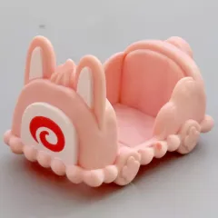【中古】おもちゃ ピーチ 赤ちゃんスイーツカー ～ロールケーキ～ 「シルバニアファミリー キラキラくじ ～ハッピースイーツ～」 F賞