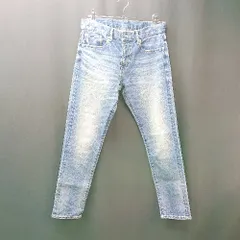 ◇ SHIPS シップス 無地 ウォッシュ加工 スキニー デニムパンツ サイズS ブルー レディース E  【1309250030560】