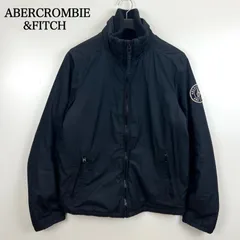 ABERCROMBIE&FITCH y2k style rib neck puff jacket M アバクロ 中綿 リブネック 短丈ジャケット 定番 アーカイブ 平成
