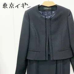東京イギン Ｌａ ｃａｄｅｎｃｅ ｐｒｅｍｉｅｒ フォーマル ジャケット ワンピース 13号 セット ネイビー 入学式 卒業式 レディース