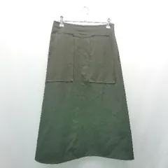 ◇ KBF+ URBAN RESEARCH ウエストゴム ストレッチ サイドジップ ひざ丈 フレア スカート サイズone ブラック レディース E  【1309250038122】